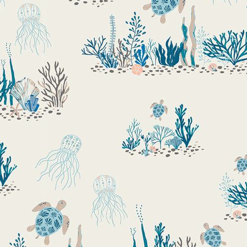 Art Gallery Fabrics - Becca Plymale - Gulf Breeze - Turtle Bay