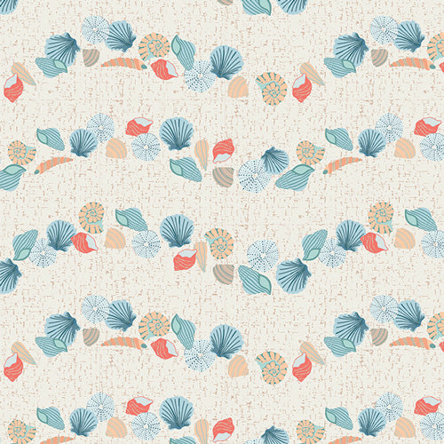 Art Gallery Fabrics - Becca Plymale - Gulf Breeze - Seashell Shores