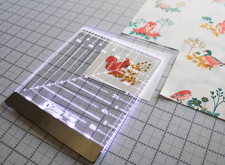 Magic Glow-Lineal - ein Lineal mit Beleuchtung!