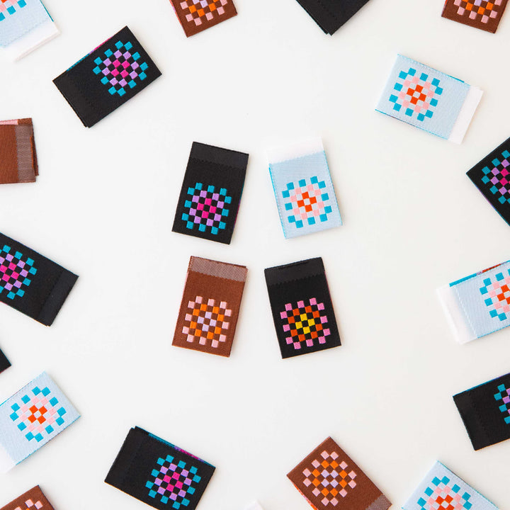 Webetiketten von Sarah Hearts: Granny Square