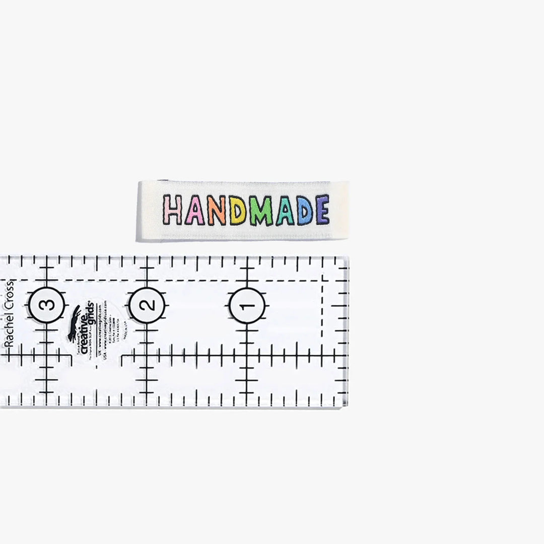 Webetiketten von Kylie and the Machine: Handmade Rainbow (6 Stück)