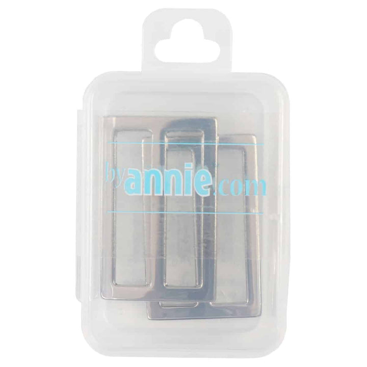 1,5" Schieber in Nickel für Taschen (2-er Set)