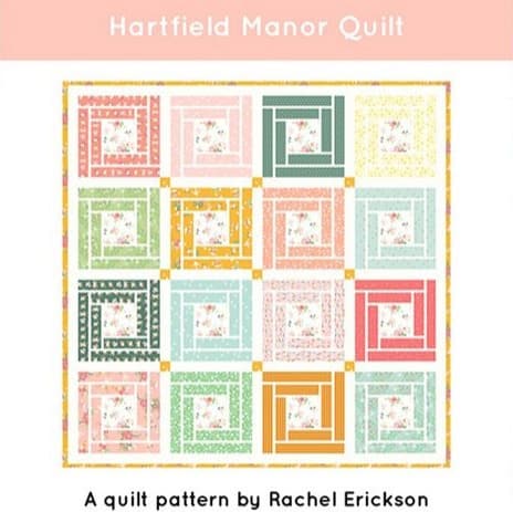 Papier-Schnittmuster "Hartfield Manor Quilt" (englisch)