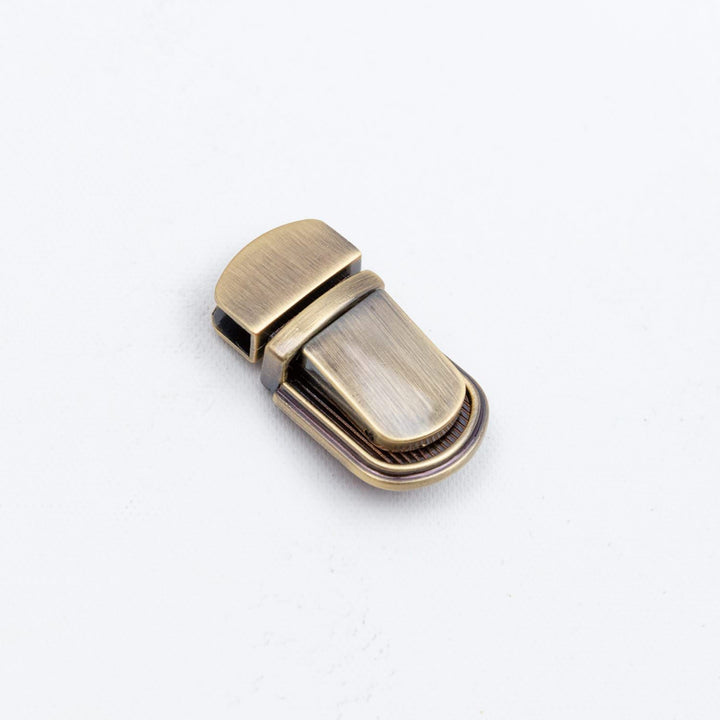 Steckschloss "Helgoland" in Antique Brass (21mm breit)
