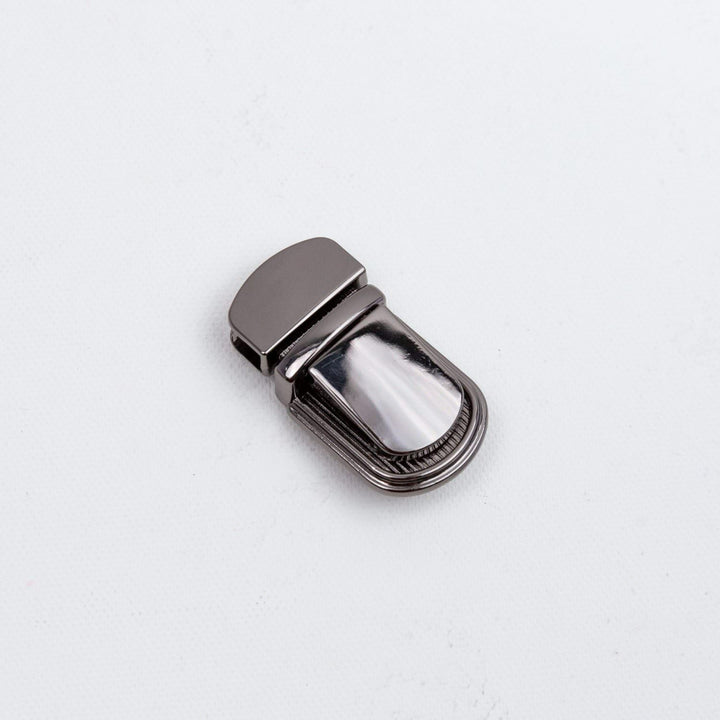 Steckschloss "Helgoland" in Gunmetal (21mm breit)