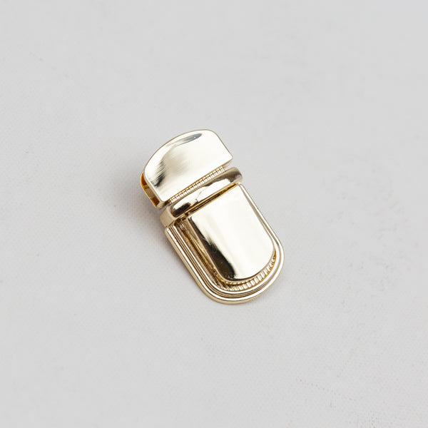 Steckschloss "Helgoland" in Light Gold (21mm breit)