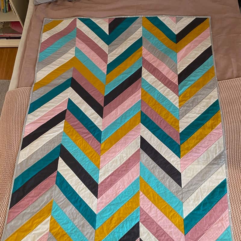 Nähanleitung - Herringbone-Quilt - eBook