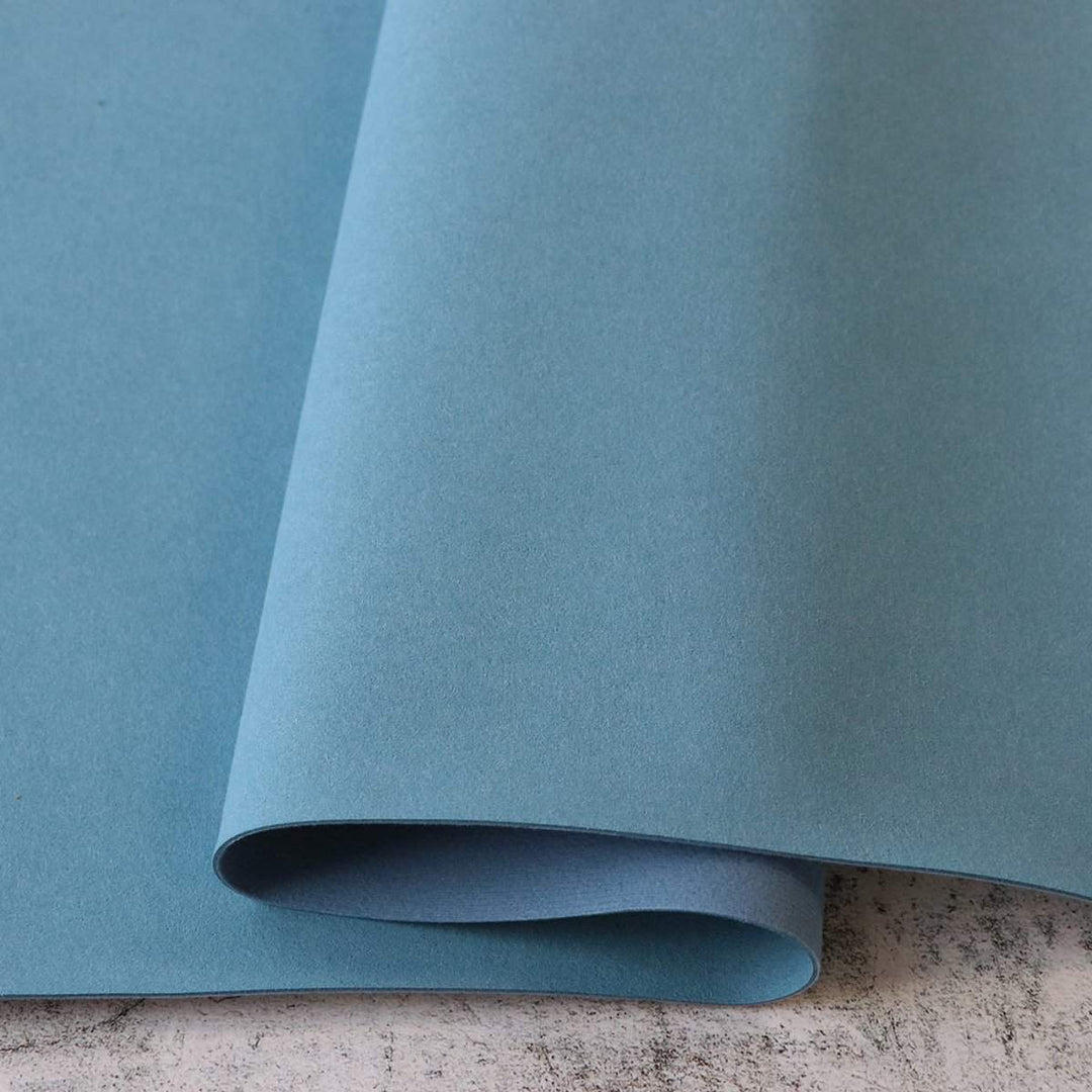 Wildlederimitat in Maya Blue