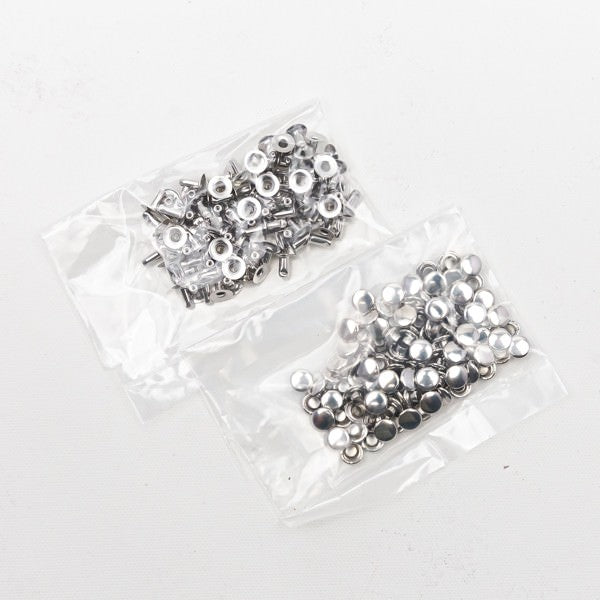 Einfache Hohlkopfnieten 7mm - Silber (geeignet für Lux Cover &amp;amp; Lux Easy)