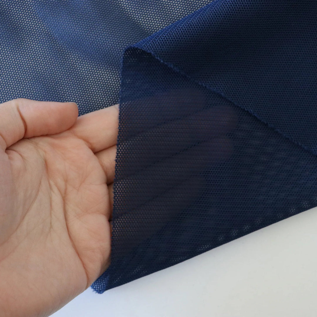 Feines Mesh in Navy