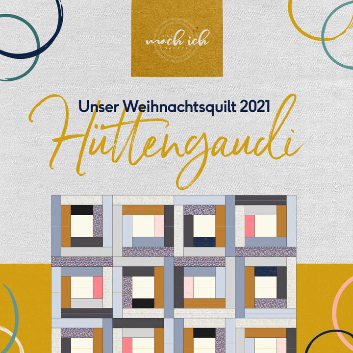 Anleitung – Quilt Hüttengaudi