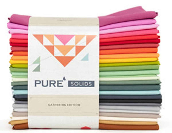 Art Gallery Pure Solids Fat Quarter Bundle No. 7 - alle neuen Farben