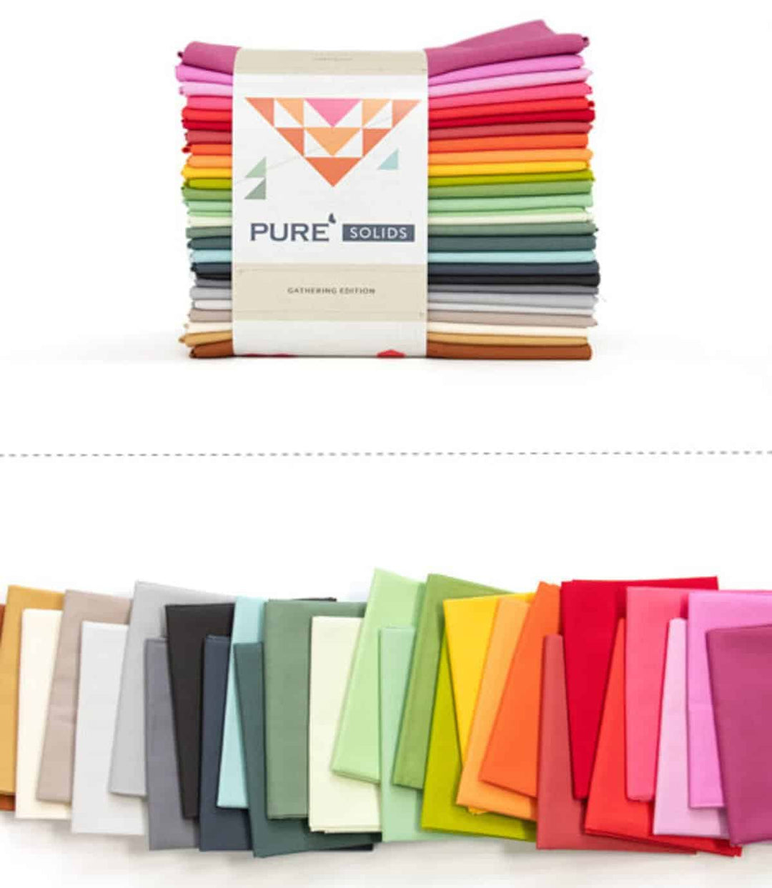 Art Gallery Pure Solids Fat Quarter Bundle No. 7 - alle neuen Farben