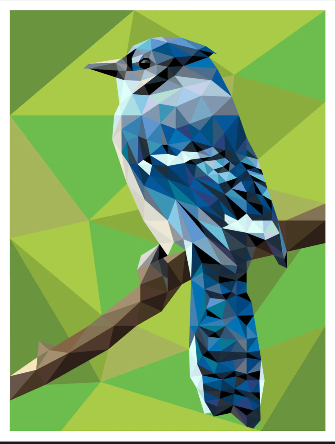 Patchwork-Schnittmuster - Legit Kits- "BJ the Blue Jay" (Foundation Paper Piecing)