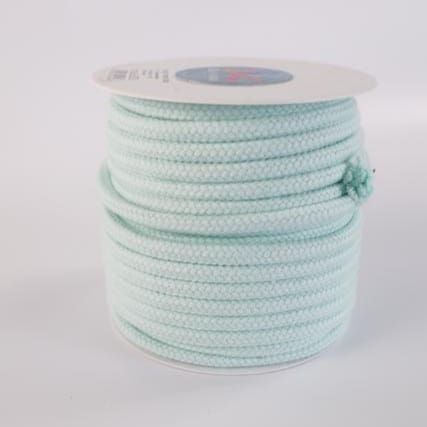 Baumwollkordel 8mm Aqua