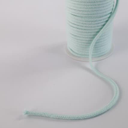 Baumwollkordel 4mm Aqua