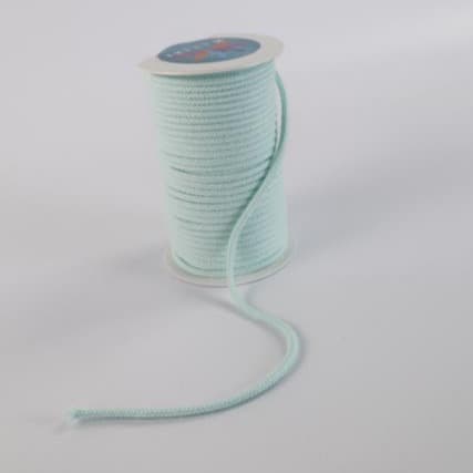 Baumwollkordel 4mm Aqua