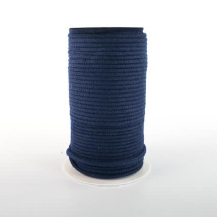 Baumwollkordel 4mm Marineblau