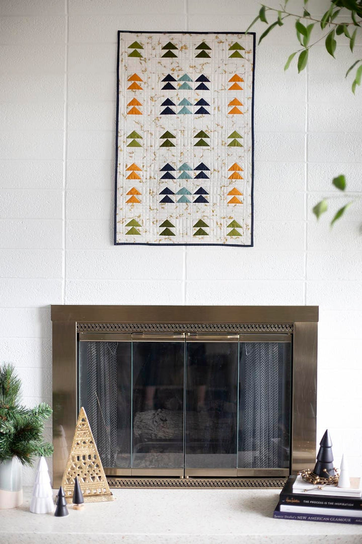 Schnittmuster Quilt "Tartan Trees" von Taren Studios (englisch)