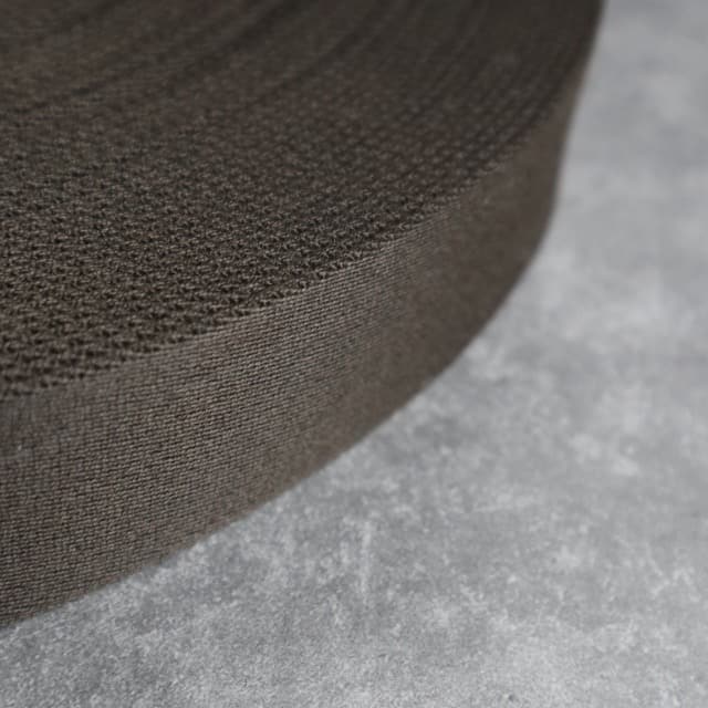 Gurtband Solid  40mm in Coffee Bean (glatt)