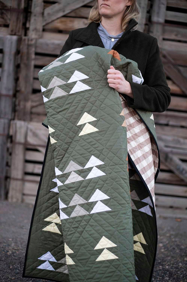 Schnittmuster Quilt "Tartan Trees" von Taren Studios (englisch)