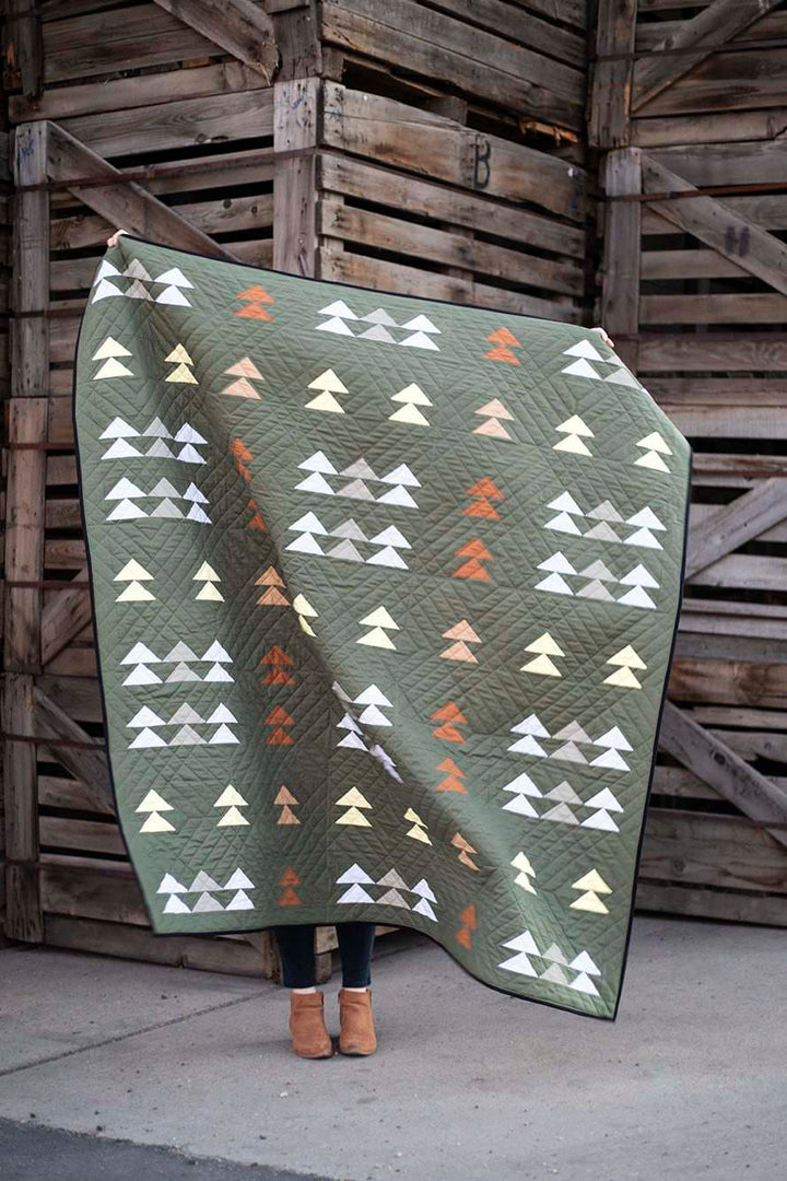 Schnittmuster Quilt "Tartan Trees" von Taren Studios (englisch)