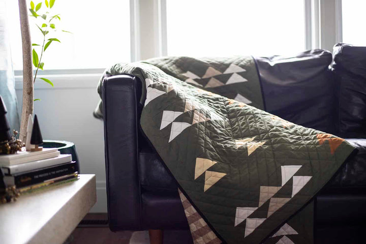 Schnittmuster Quilt "Tartan Trees" von Taren Studios (englisch)