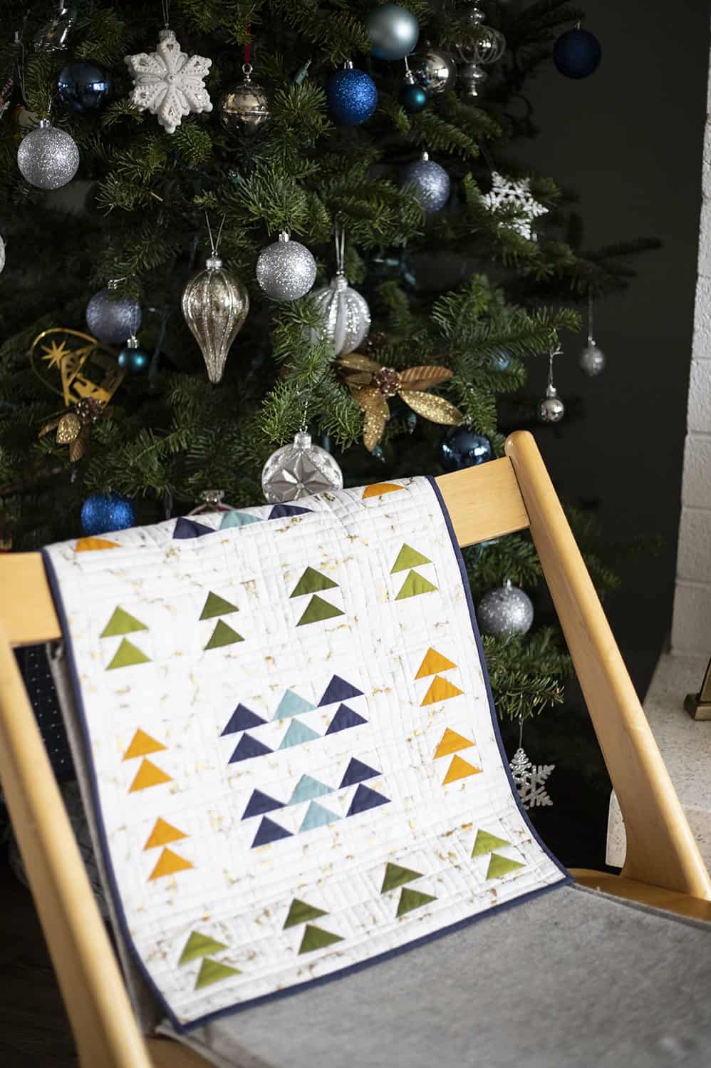 Schnittmuster Quilt "Tartan Trees" von Taren Studios (englisch)