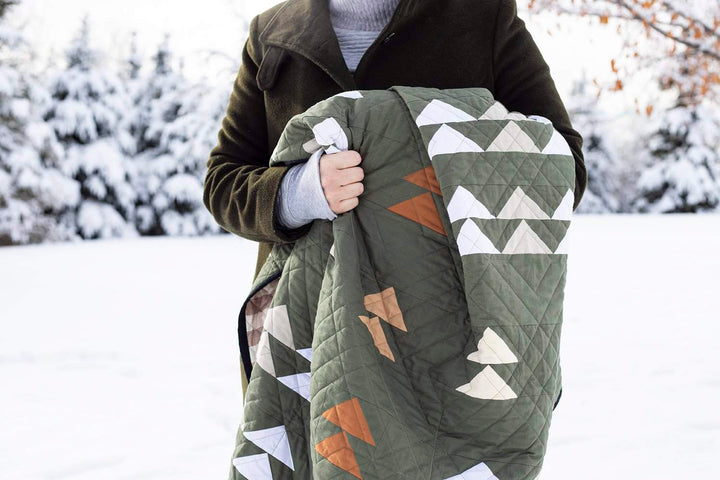 Schnittmuster Quilt "Tartan Trees" von Taren Studios (englisch)
