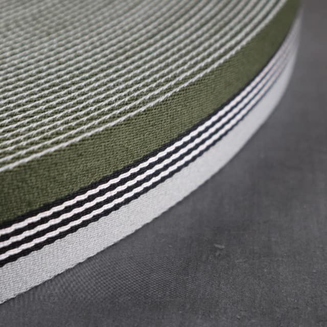 Gurtband Merchant and Mills 30mm - Dashing Forest/Grey