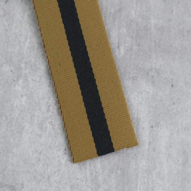 Gurtband Premium 40mm Stripe in Golden Bronze
