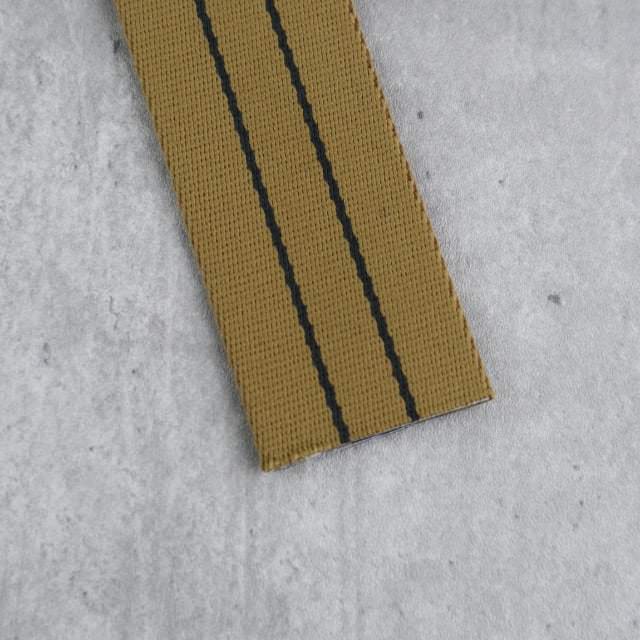 Gurtband Premium 40mm Stripe in Golden Bronze