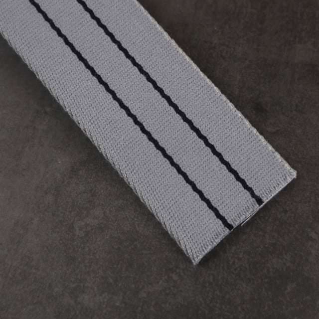 Gurtband Premium 40mm Stripe in Ash