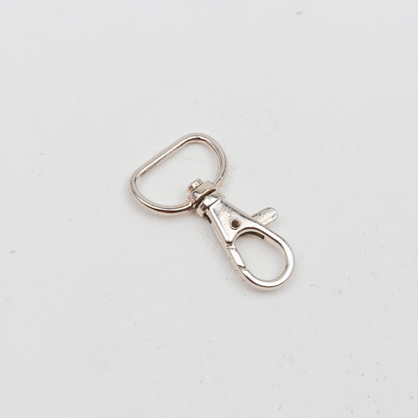 Karabinerhaken in Nickel (2-er Set)