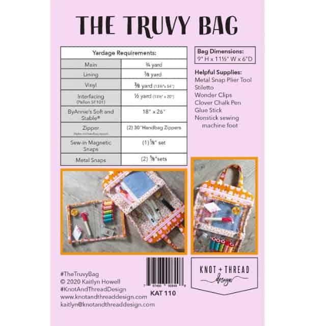 The Truvy Bag von Knot + Thread Designs (englisch)
