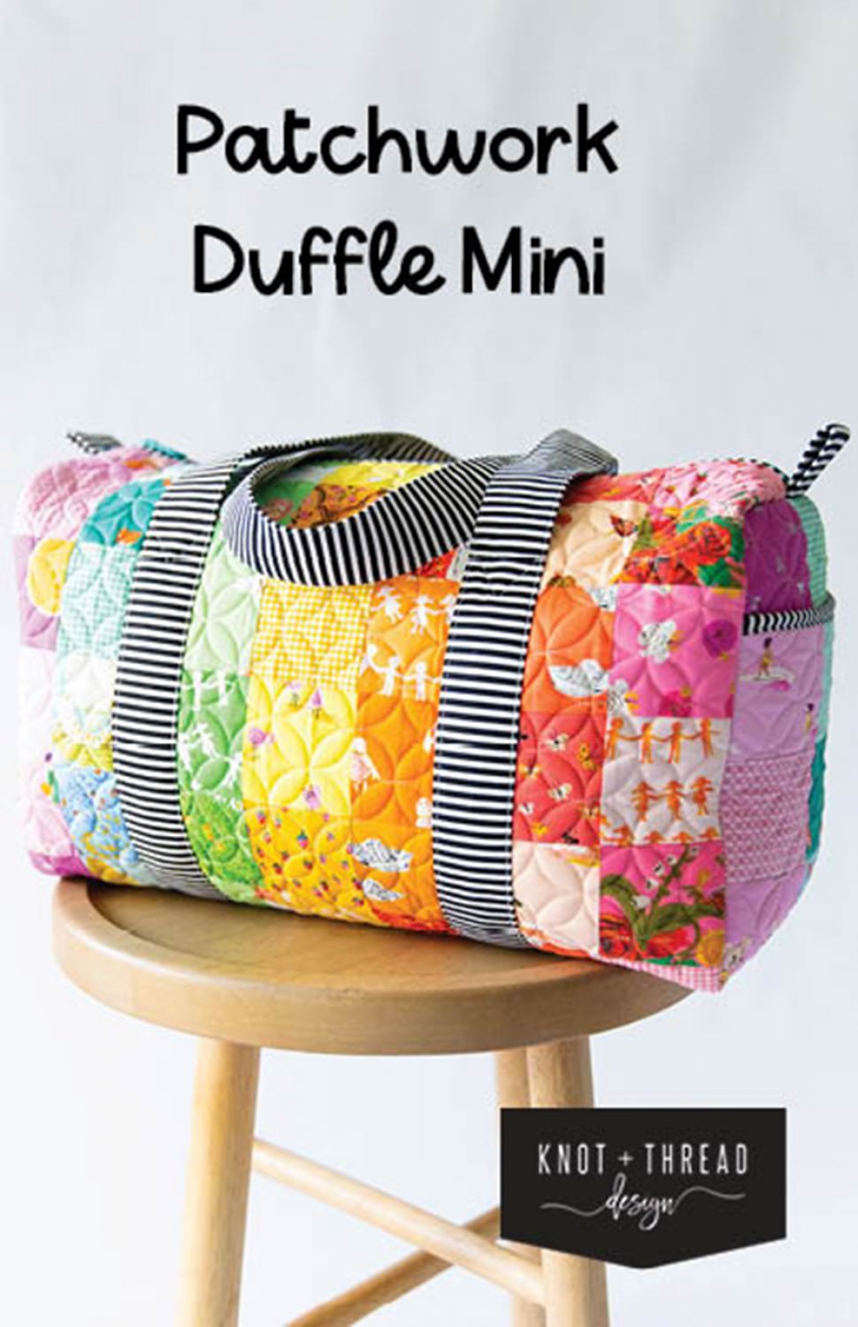 Schnittmuster Tasche Patchwork Duffle Mini von Knot + Thread Designs (englisch)