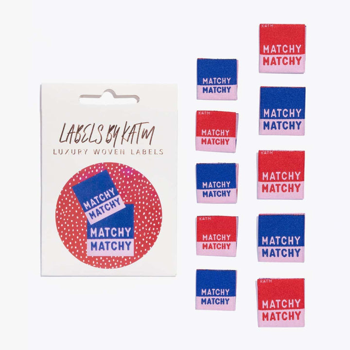 Webetiketten von Kylie and the Machine: Matchy-Matchy (6 Stück)