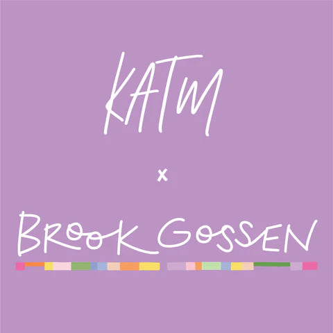 Webetiketten von Kylie and the Machine &amp; Brook Gossen: I love you (6 Stück)