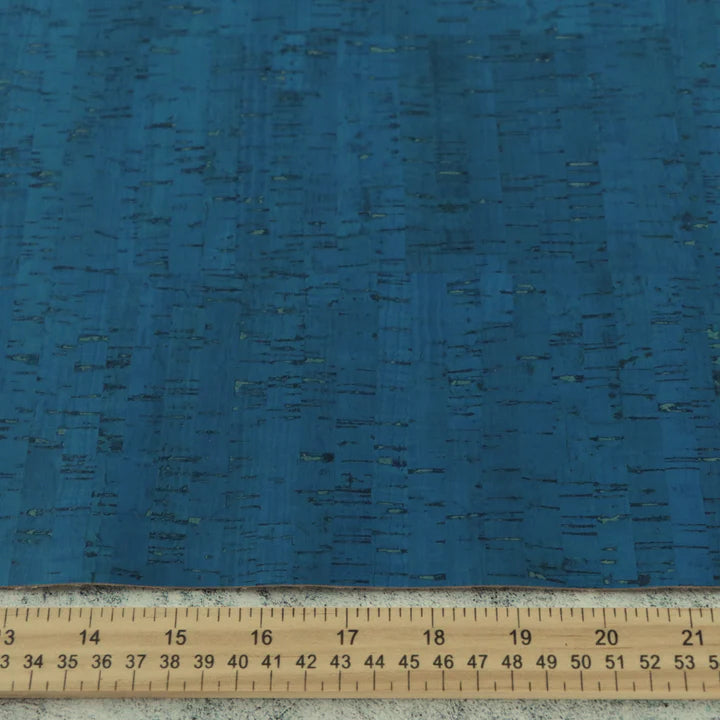 Kork in Sapphire Rustic/Saphirblau