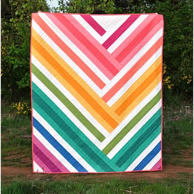 Papier-Schnittmuster "The Zoe Quilt" von Kitchen Table Quilting