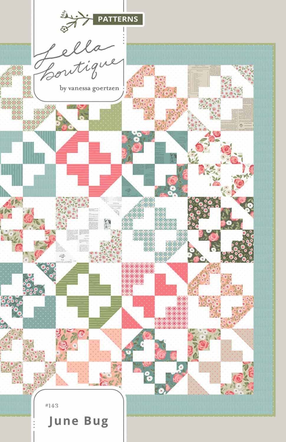 Papier-Schnittmuster "June Bug" von Lella Boutique (englisch)