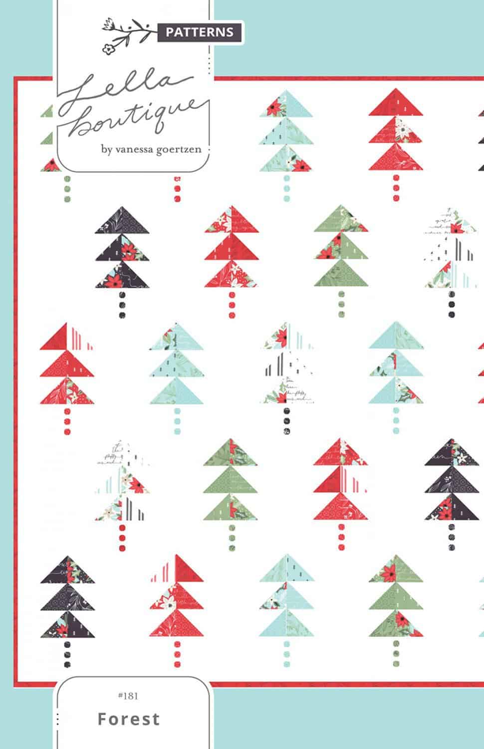 Papier-Schnittmuster "Forest" von Lella Boutique (englisch)