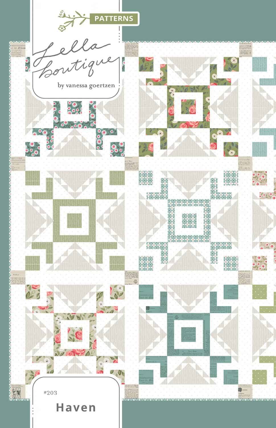 Papier-Schnittmuster "Haven" von Lella Boutique (englisch)