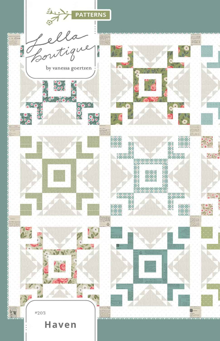 Papier-Schnittmuster "Haven" von Lella Boutique (englisch)