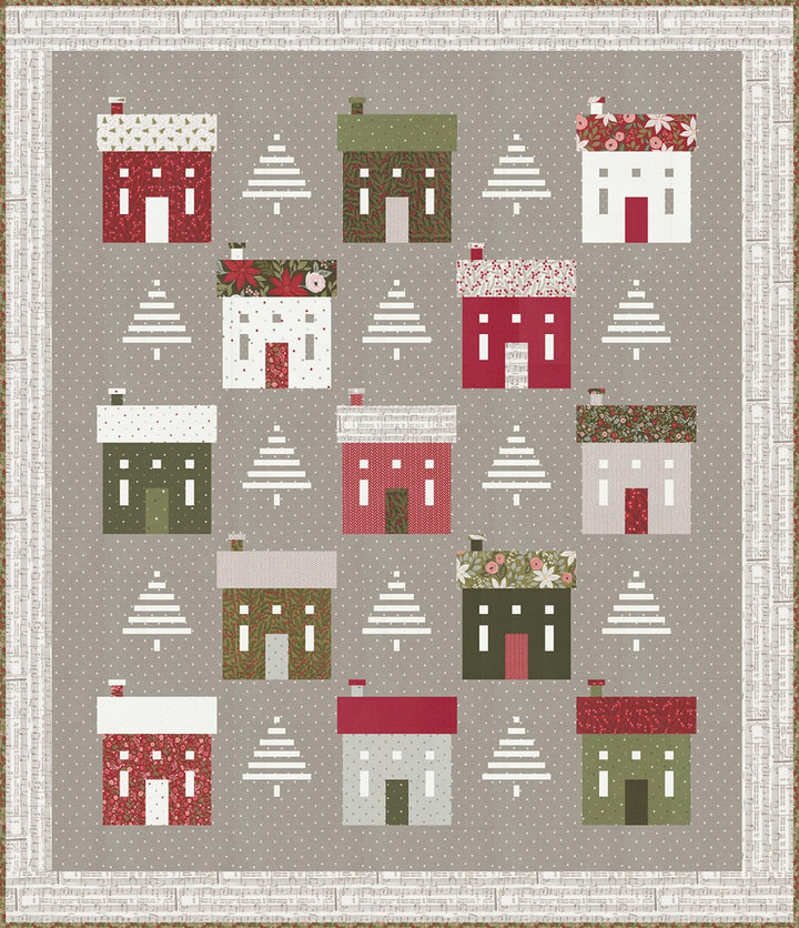 Schnittmuster Quilt "Holiday House" von Lella Boutique (englisch)