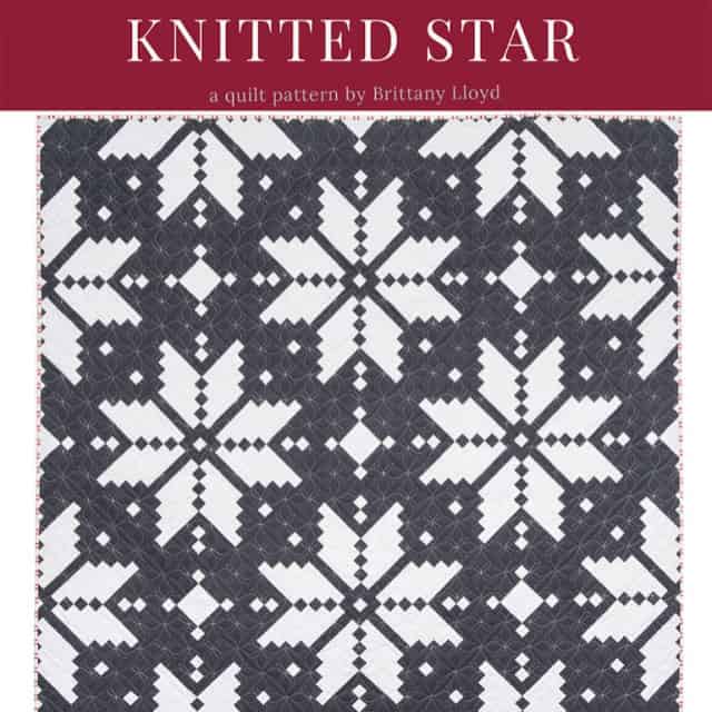 Quilt-Schnittmuster "Knitted Star" Lo &amp;amp; Behold Stitchery (englisch)