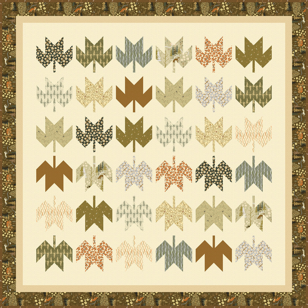 Windham Fabrics - Cassandra Zaniboni - Willow Bend  - Starburst in Midnight
