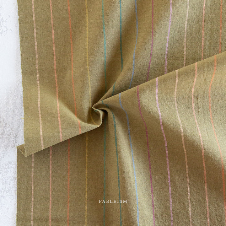 Fableism - Lucky Loom - Skinny Stripe in Clover (beidseitig nutzbar)