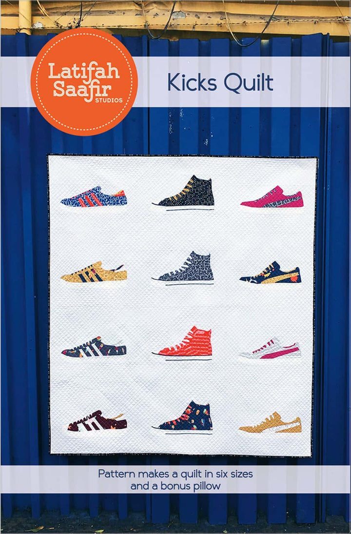 Schnittmuster "Kicks Quilt" (Foundation Paper Piecing)