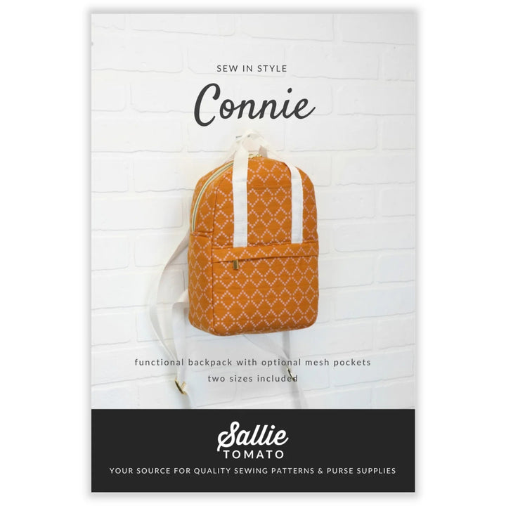Schnittmuster Tasche "Rucksack Connie" von Sallie Tomatoe (englisch)